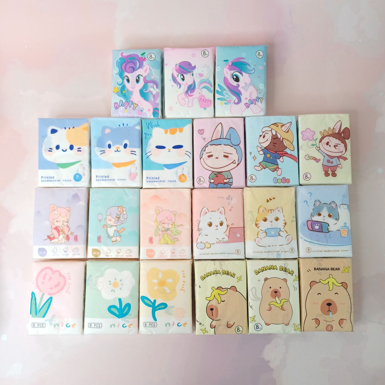 دستمال کاغذی طرحدار