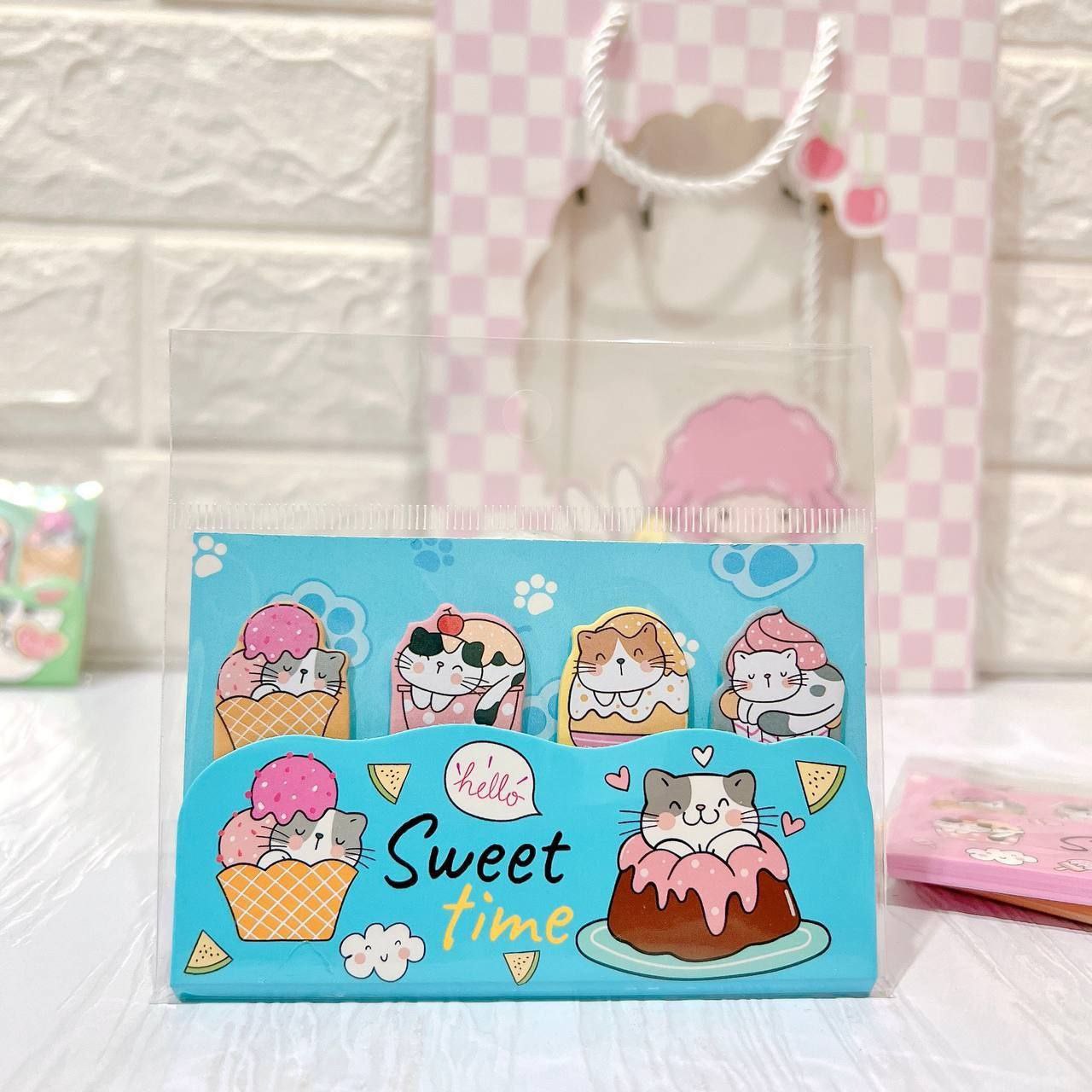 استیک نوت بند انگشتی گربه