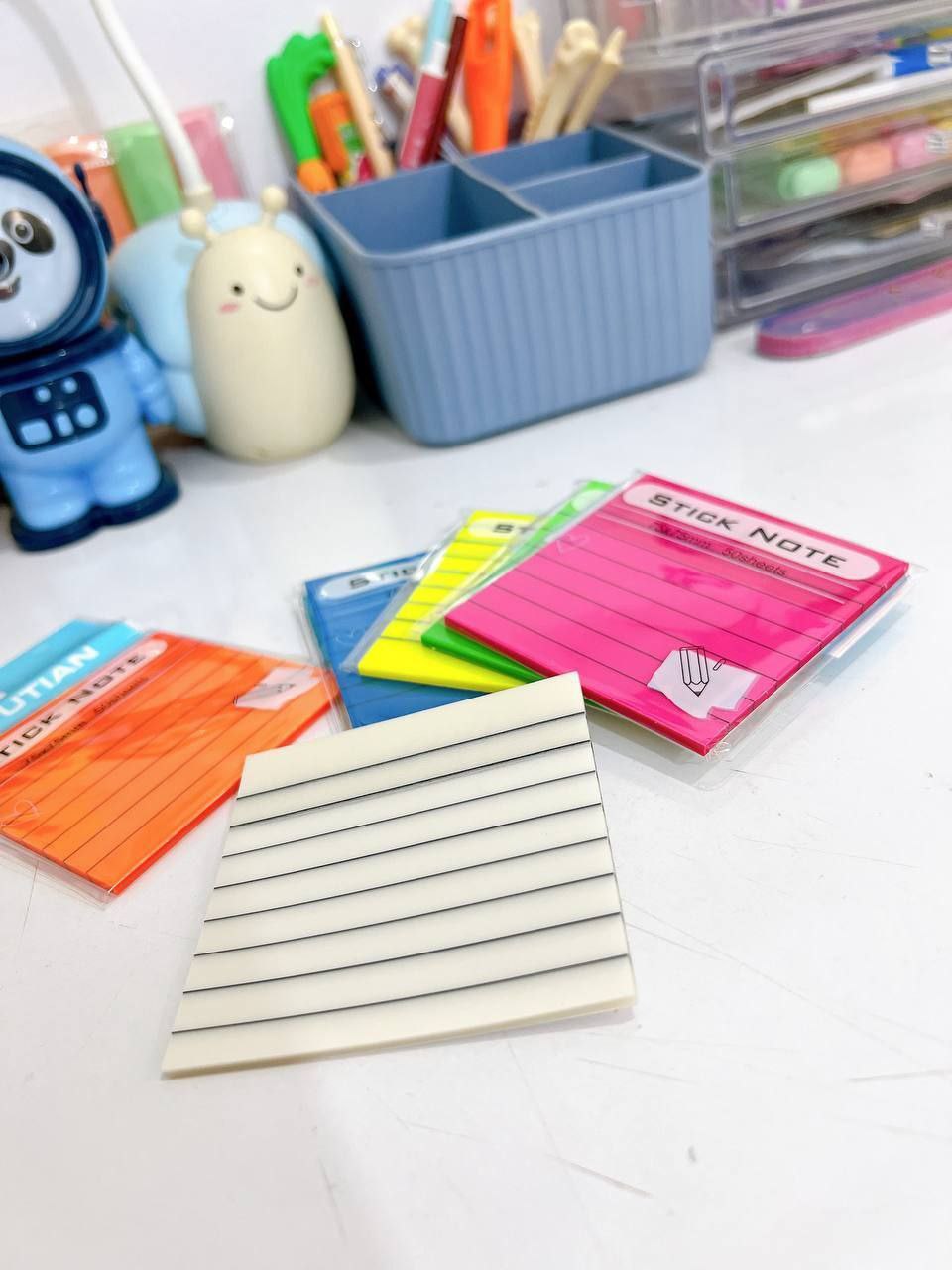 استیک نوت خط دار شفاف